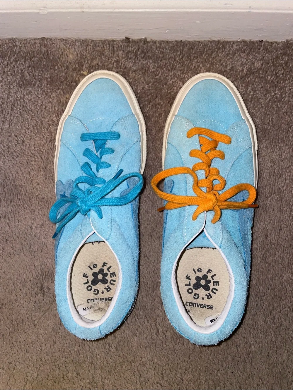 CLEAN Converse One Star x Golf le Fleur “Bachelor Blue” | Mens 7 / Womens 9